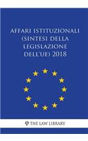 Affari istituzionali (Sintesi della legislazione dell'UE) 2018