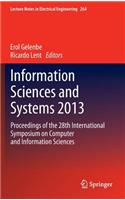 Information Sciences and Systems 2013
