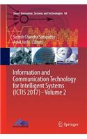 Information and Communication Technology for Intelligent Systems (Ictis 2017) - Volume 2