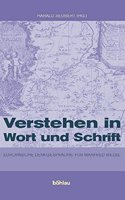 Verstehen in Wort und Schrift