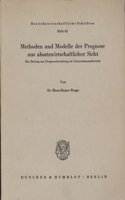 Methoden Und Modelle Der Prognose Aus Absatzwirtschaftlicher Sicht