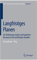 Langfristiges Planen