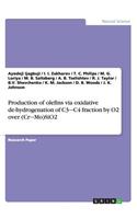 Production of olefins via oxidative de-hydrogenation of C3‒C4 fraction by O2 over (Cr‒Mo)SiO2