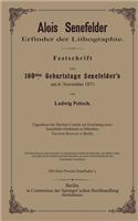 Alois Senefelder Erfinder der Lithographie