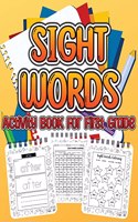 Sight Word Activity Book For First Grade Kids