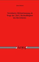 Vereinbarte Mitbestimmung ALS Frage Der (Teil-) Rechtsfahigkeit Des Betriebsrats
