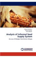 Analysis of Informal Seed Supply System