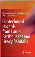 Geotechnical Hazards from Large Earthquakes and Heavy Rainfalls: (English)