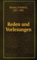 Reden und Vorlesungen