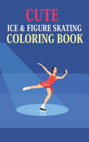 Cute Ice & Figure Skating Coloring Book
