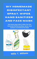 DIY Homemade Disinfectant Spray, Wipes, Hand Sanitizer and Face Mask