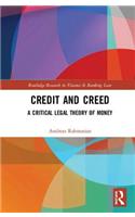 Credit and Creed: A Critical Legal Theory of Money(Routledge Research in Finance and Banking Law)