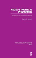 Hegel's Political Philosophy