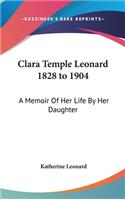 Clara Temple Leonard 1828 to 1904