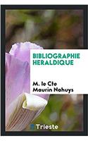 Bibliographie Heraldique