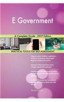 E Government A Complete Guide - 2019 Edition