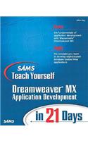 Sams Teach Yourself Macromedia Dreamweaver MX Application Development in 21 Days