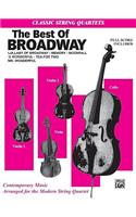 BEST OF BROADWAY STR QRTET