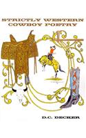 Strictly Western Cowboy Poetry
