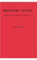Bigeometric Calculus: : A System with a Scale-Free Derivative