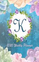 K - 2020 Weekly Planner