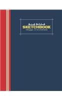 Amiesk Notebook - Sketch Book - 140 pages (7.44 x 9.69 inch)