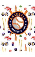 Baseball Scorekeeper Book