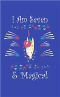 I Am Seven & Magical: 102 Doodle Pages for Drawing and Doodling