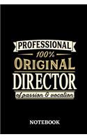 Professional Original Director Notebook of Passion and Vocation