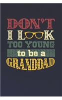 Don't I Look Too Young To Be A Granddad: Family life grandpa dad men father's day gift love marriage friendship parenting wedding divorce Memory dating Journal Blank Lined Note Book