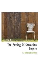 The Passing of Shereefian Empire