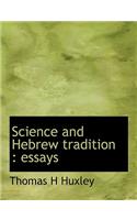 Science and Hebrew Tradition