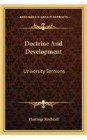 Doctrine And Development: University Sermons(English)