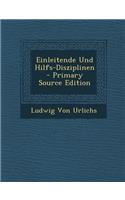 Einleitende Und Hilfs-Disziplinen