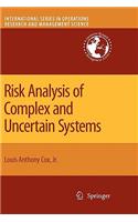 Risk Analysis of Complex and Uncertain Systems