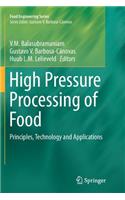 High Pressure Processing of Food