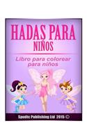 Hadas para niños: Libro para colorear para niños