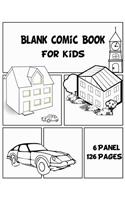 Blank Comic Book for Kids