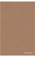 Classic Mole Notebook - Faux Kraft Cover
