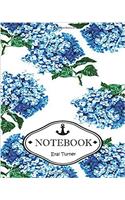 Hydrangea Notebook Journal: Pocket Notebook Journal Diary