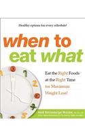 When to Eat What