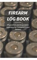 Firearm Log Book