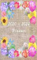 2020 - 2024 - Five Year Planner: Agenda for the next 5 Years - Monthly Schedule Organizer - Appointment, Notebook, Contact List, Important date, Month's Focus, Calendar - 60 Months 