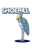 Shoebill: 6x9 120 pages dot grid - Your personal Diary