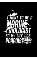 I want to be a marine biologist: Hangman Puzzles - Mini Game - Clever Kids - 110 Lined pages - 6 x 9 in - 15.24 x 22.86 cm - Single Player - Funny Great Gift