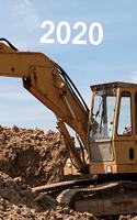 Handwerksmeister Tagesplaner 2020: Tageskalender 2020 DIN A5 366 Seite Jahreskalender Monatskalender Baustellenbuch mit Bagger Terminplaner Ingenieur Tagesplaner Bauleiter und Bauinge