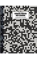 Quad Ruled Graph Paper Notebook Journal 4 Squares Per Inch