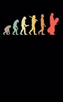 Snowboarder Notebook: Retro Snowboarding Evolution 6 x 9 Lined Ruled Journal Gift For Snowboarders (108 Pages)