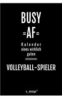 Kalender 2020 für Volleyball-Spieler