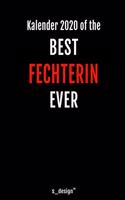 Kalender 2020 für Fechter / Fechterin